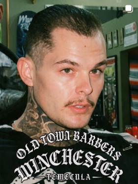 Slicked back classic cut by Nate